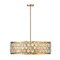 Z-Lite Dealey 8 Light Chandelier, Heirloom Brass & Heirloom Brass + Clear Crystal 6010-30HB - alternate 1